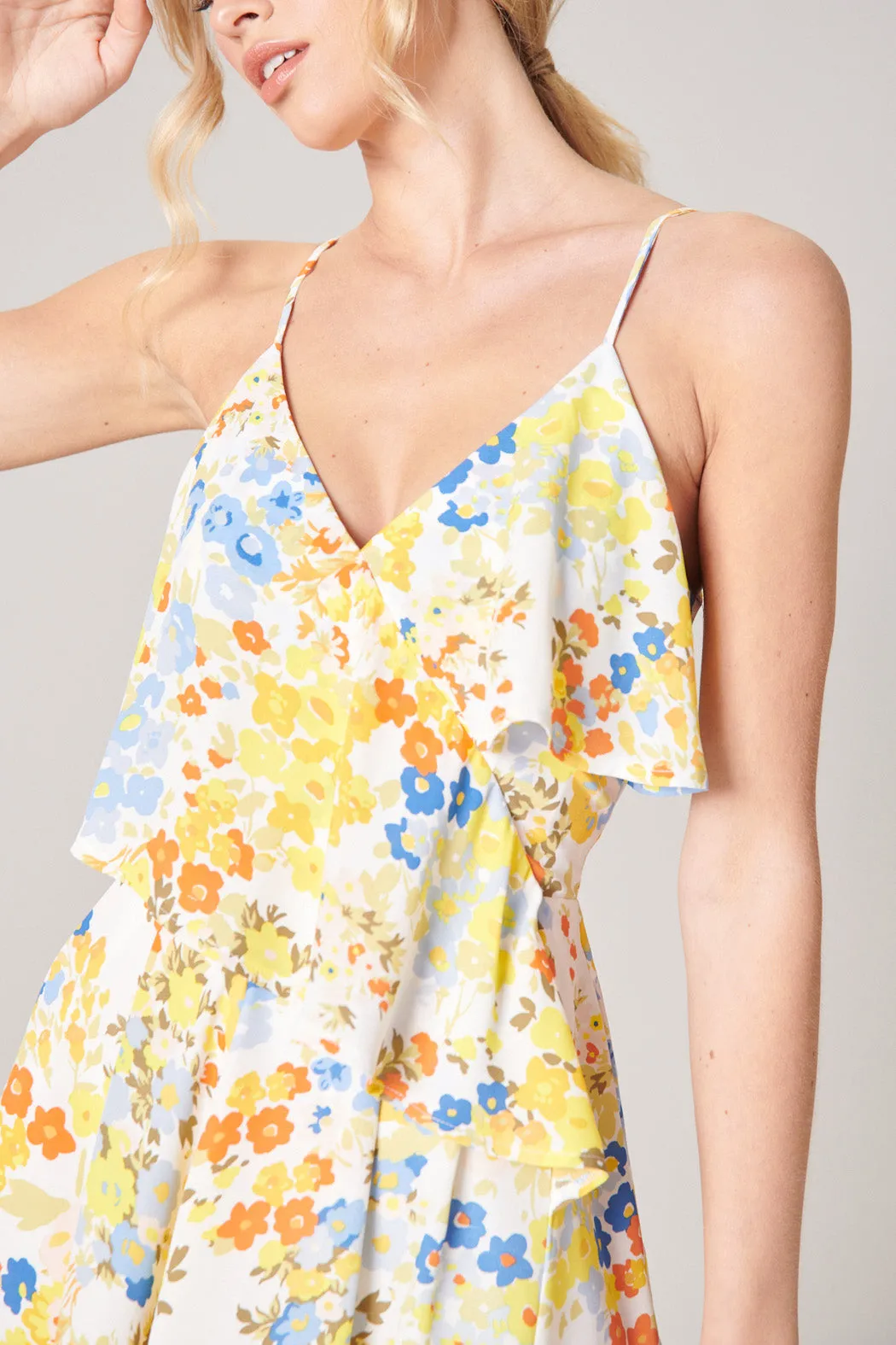 Simmzy Floral Cece Romper