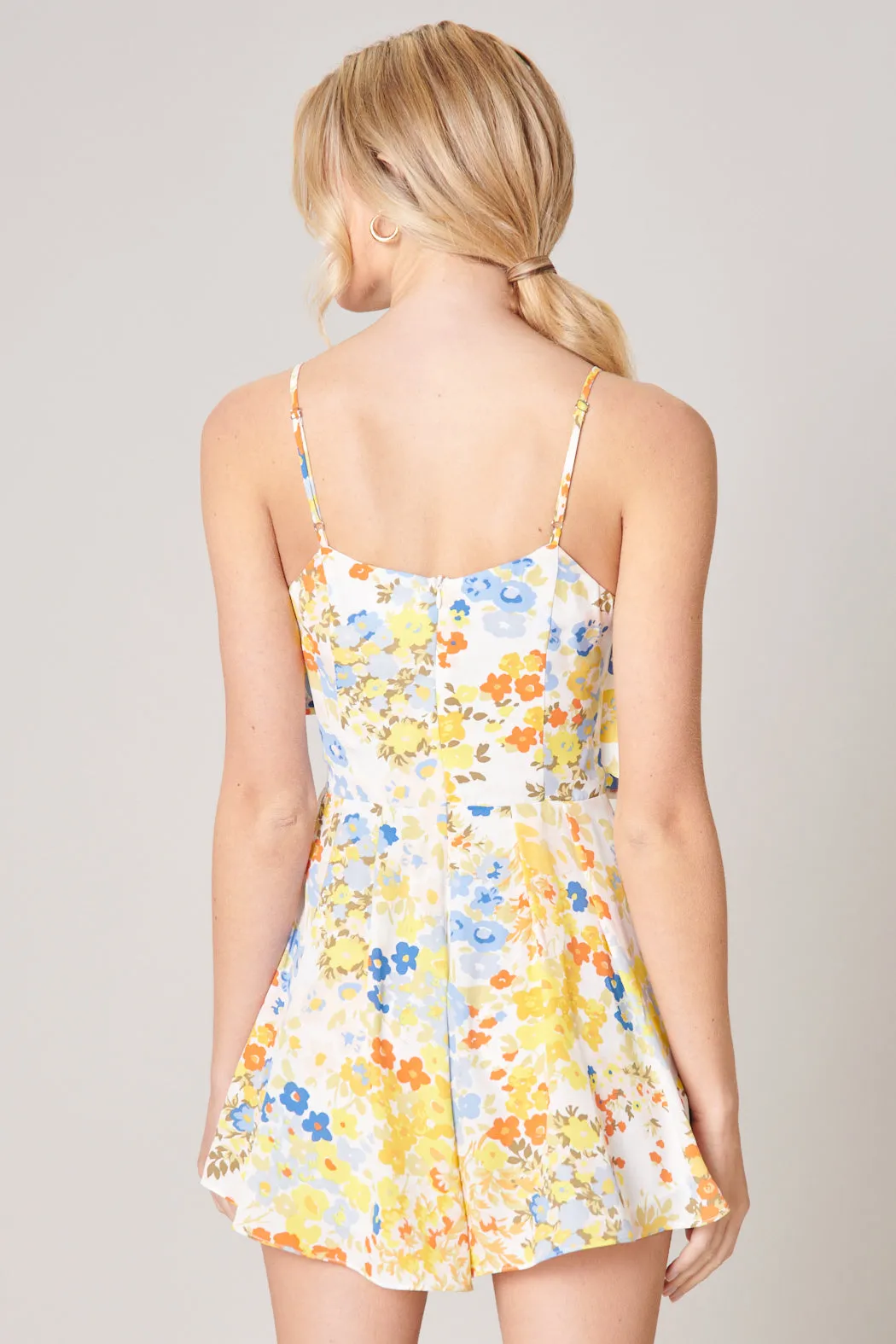 Simmzy Floral Cece Romper