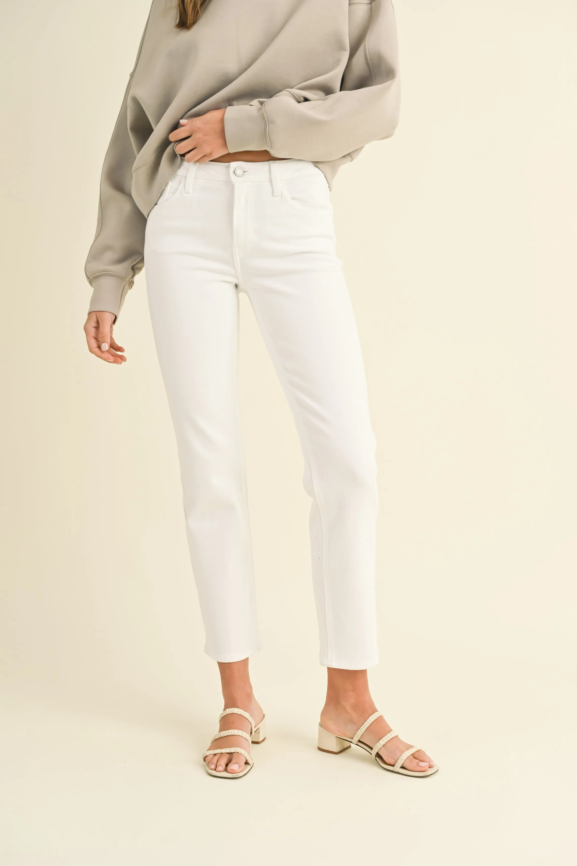 The Mid Rise Straight Jean