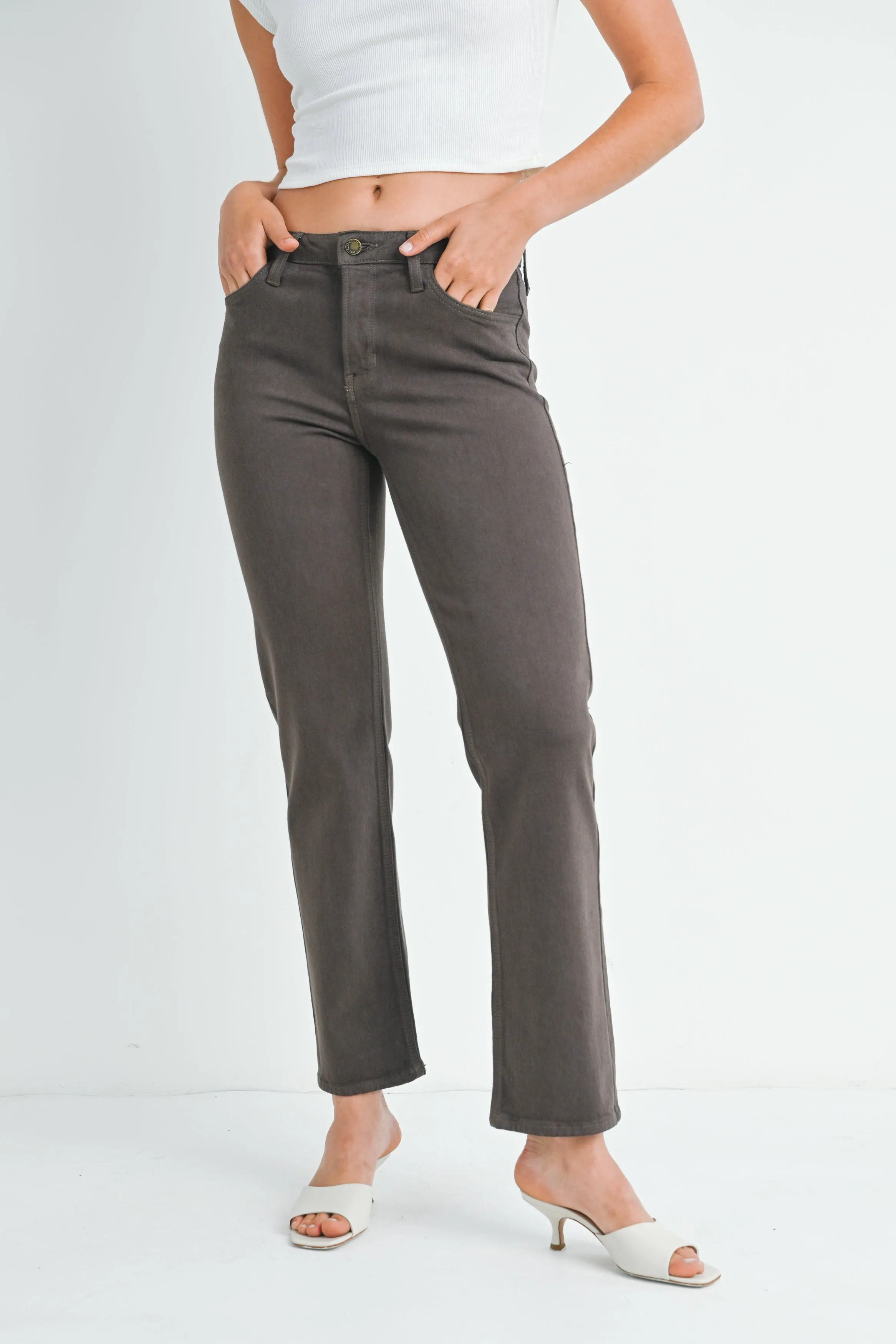 The Mid Rise Straight Jean