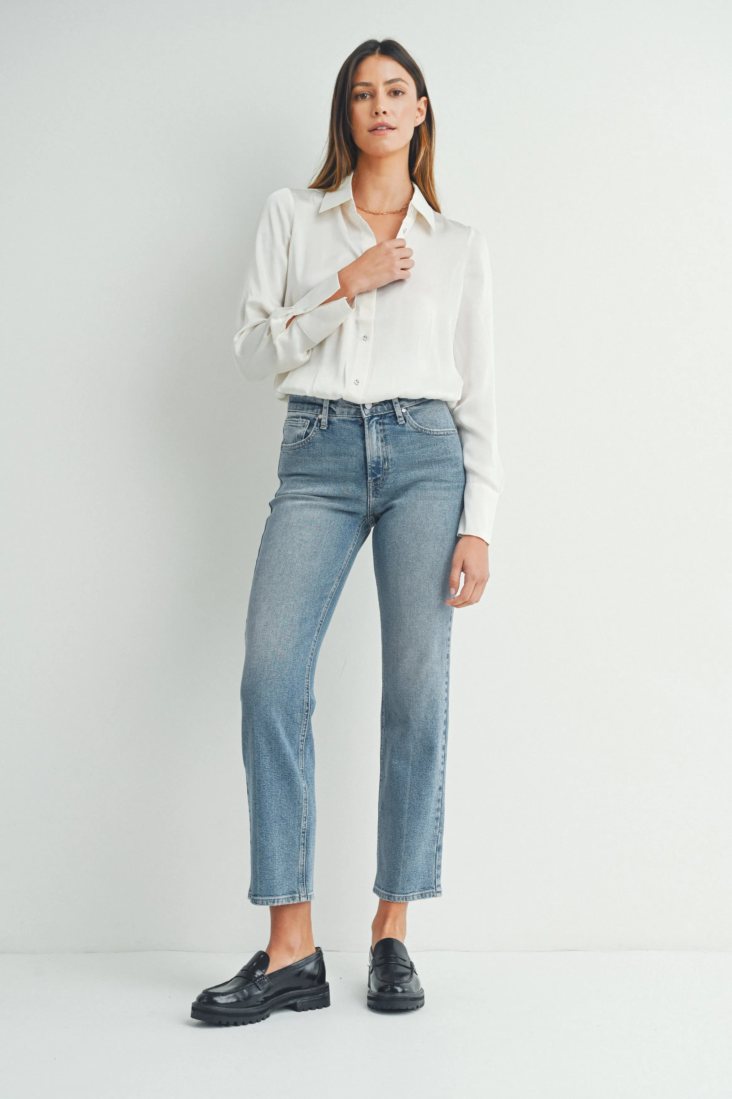 The Mid Rise Straight Jean