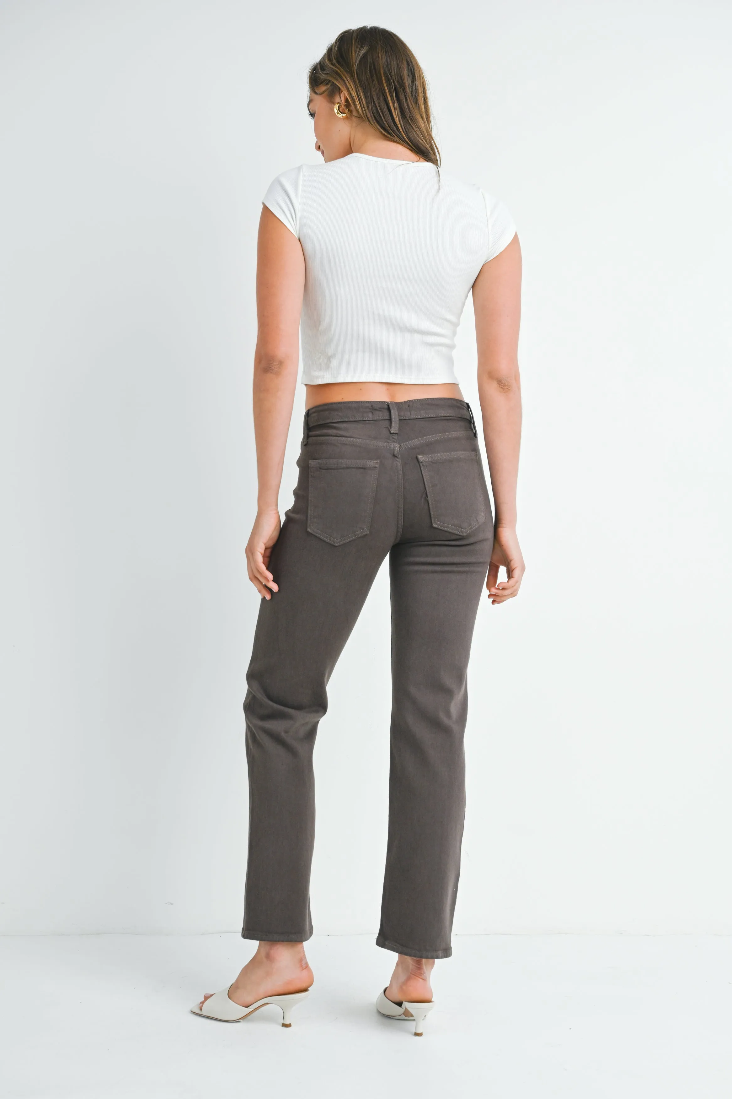 The Mid Rise Straight Jean