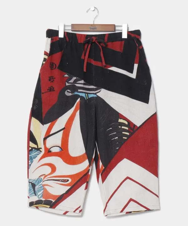 UKIYOE Printed SUTETEKO Pants