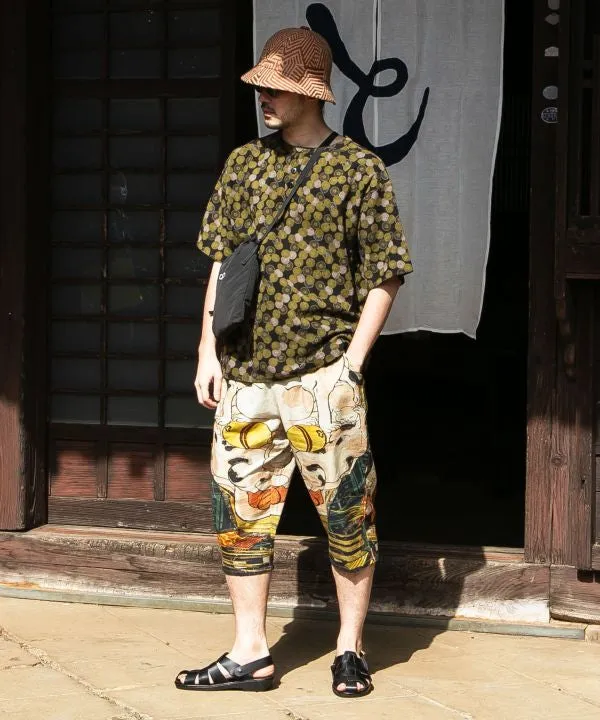 UKIYOE Printed SUTETEKO Pants