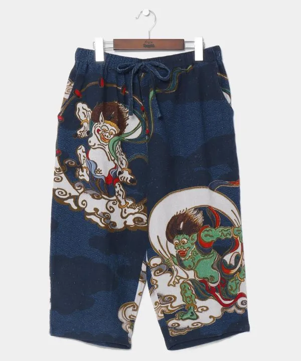 UKIYOE Printed SUTETEKO Pants