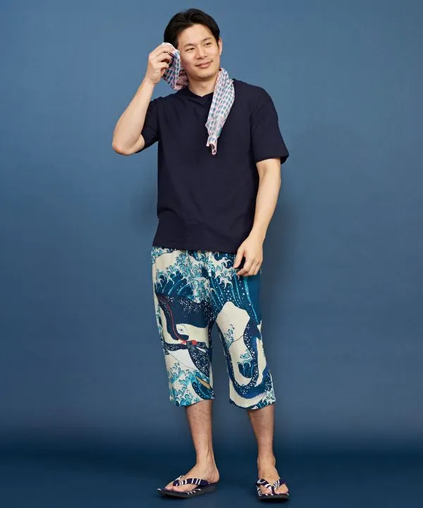 UKIYOE Printed SUTETEKO Pants