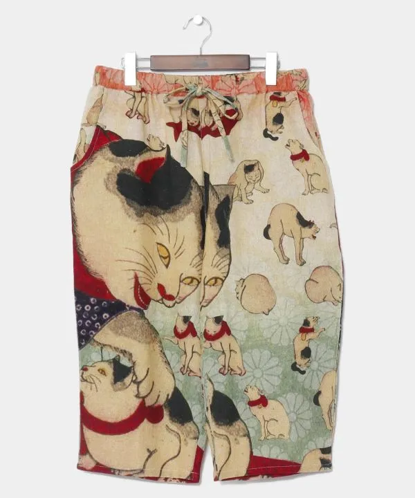 UKIYOE Printed SUTETEKO Pants