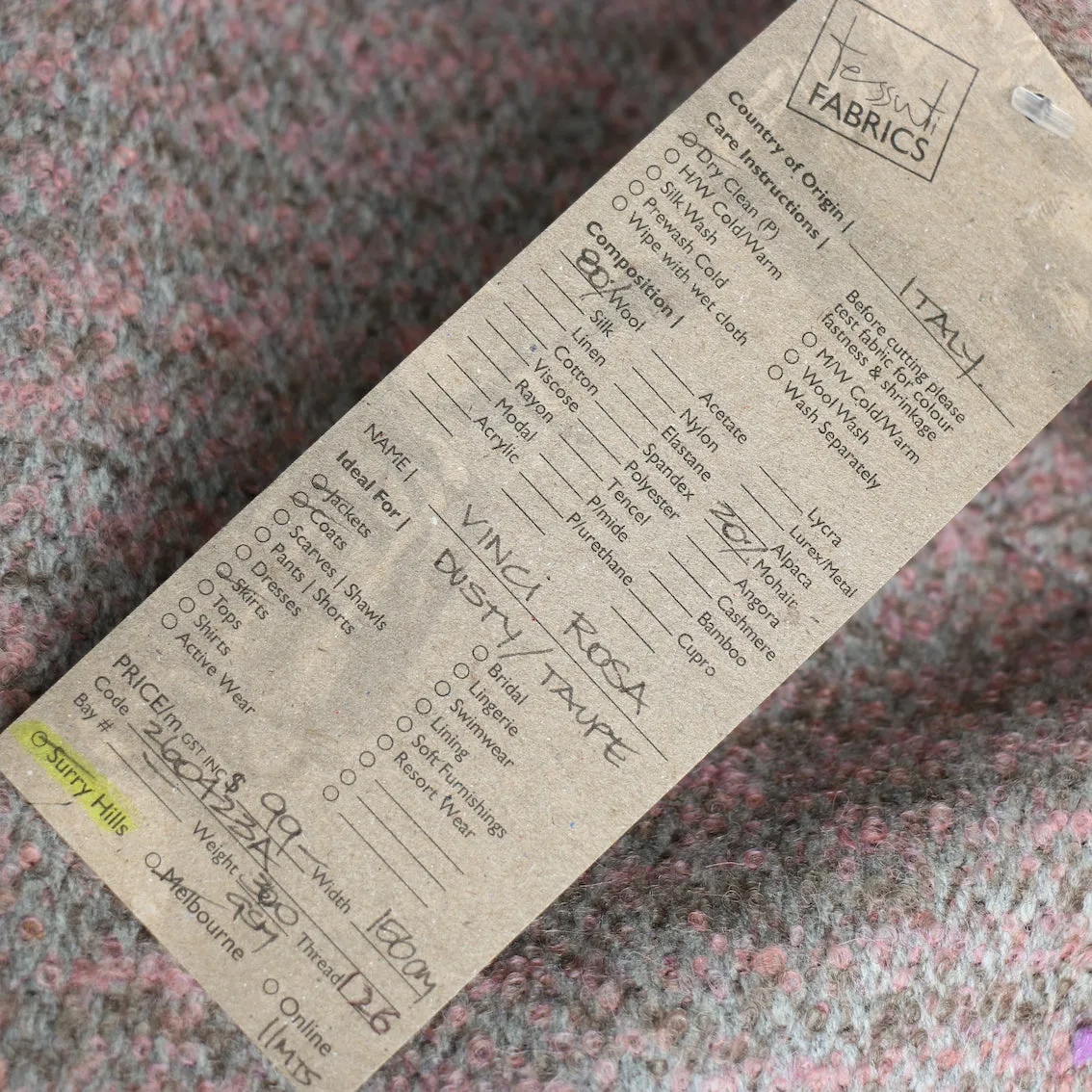 Vinci Rosa Dusty/Taupe