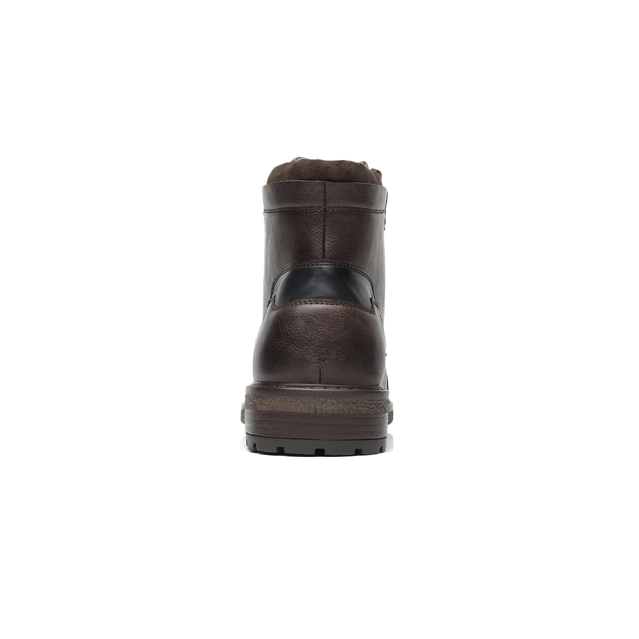 West Louis Designer Office Formal Round-Toe Leather Boots
