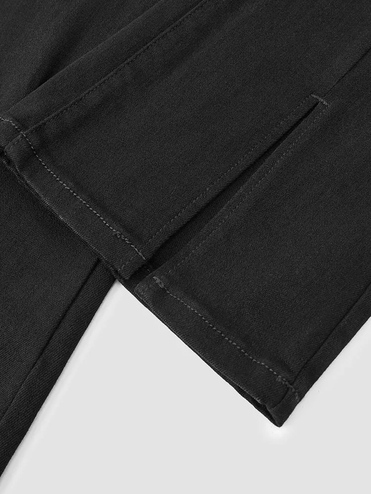Women's blue and gray bell bottoms