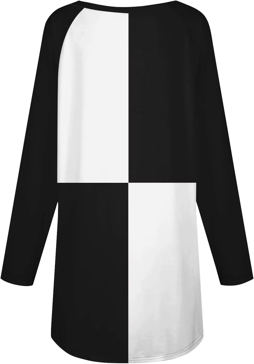 Women's Fall Long Sleeve T-Shirts Crewneck Gradient Printing Tops Oversize Outfits Blouse Sweatshirt 2024