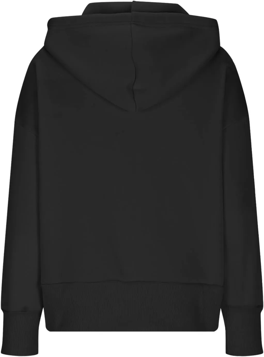 Womens Oversized Full Zip Up Hoodie with Pockets Fleece Sweatshirt Fall Winter Warm Casual Loose Apparel Clothes
